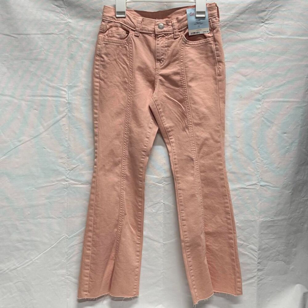 Cat & Jack girls Peach-pink Jeans